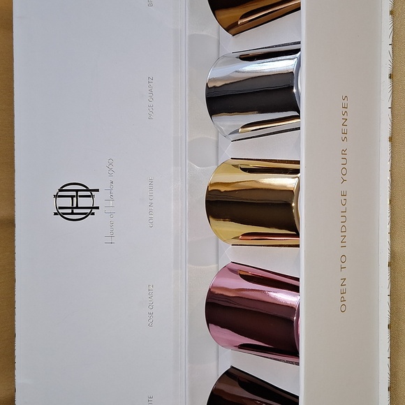 House of Harlow 1960 Other - 🌟 House of Harlow 1960 set of 5 Soy Blend Scented Candles. Metallic.